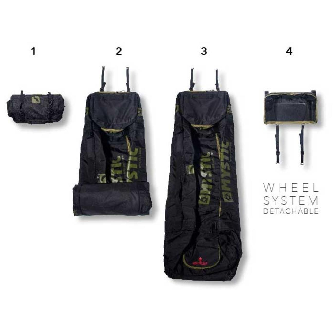 Elevate wave Lightweight with wheels 1.80m